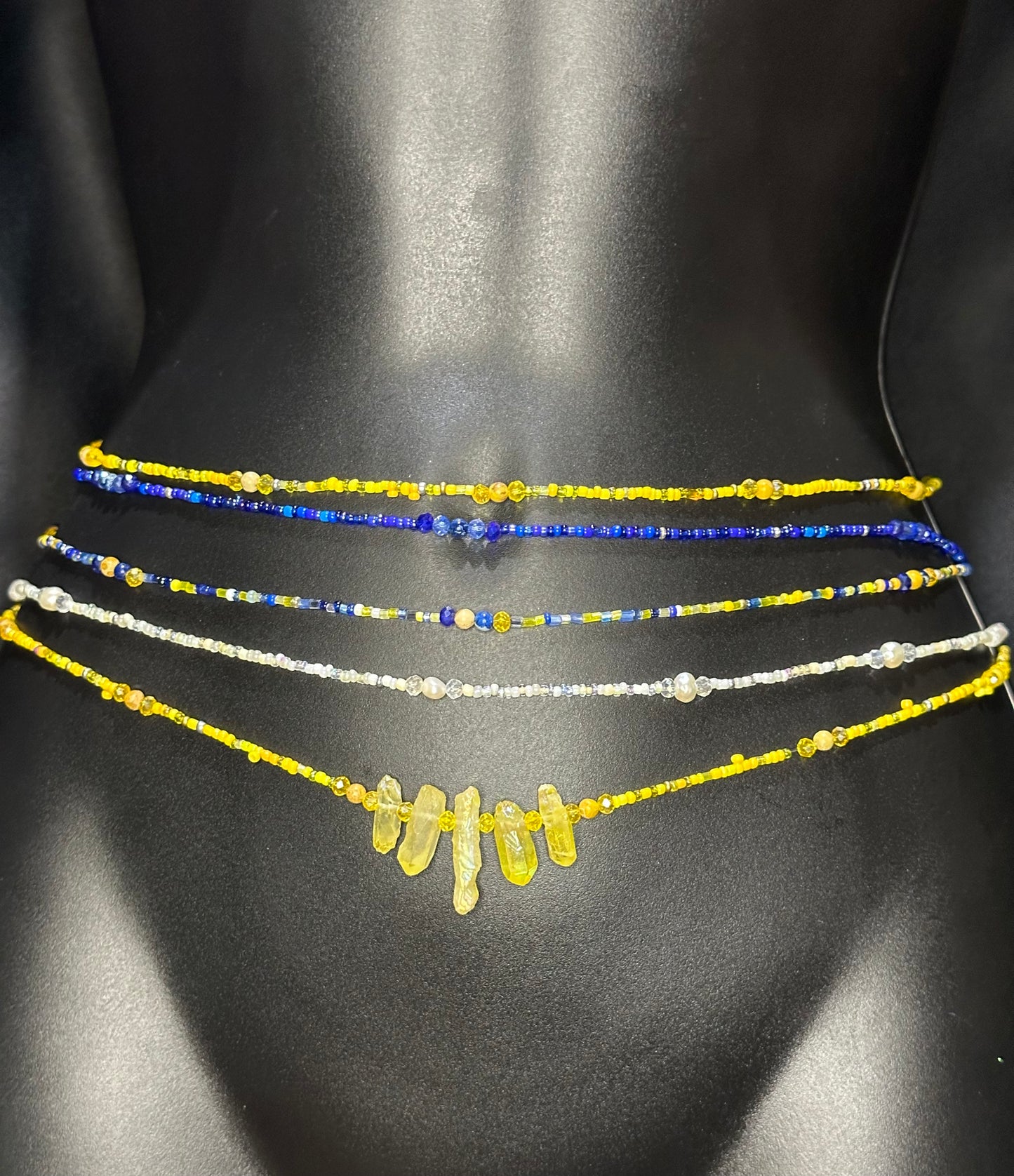 1922 Waistbeads feat. Yellow & Blue Jasper