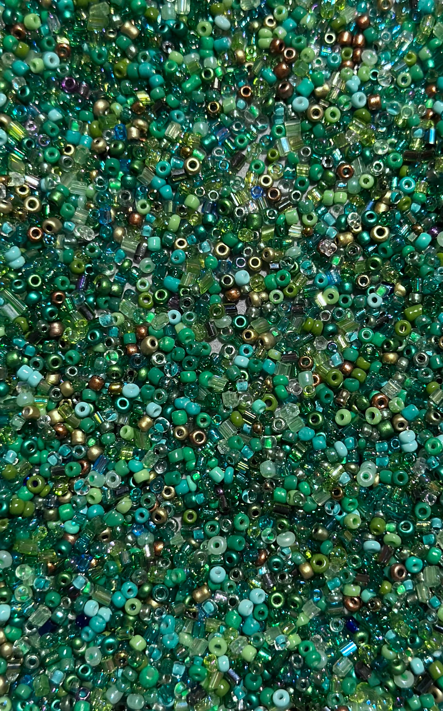 Lush Waistbeads feat. Green Jasper