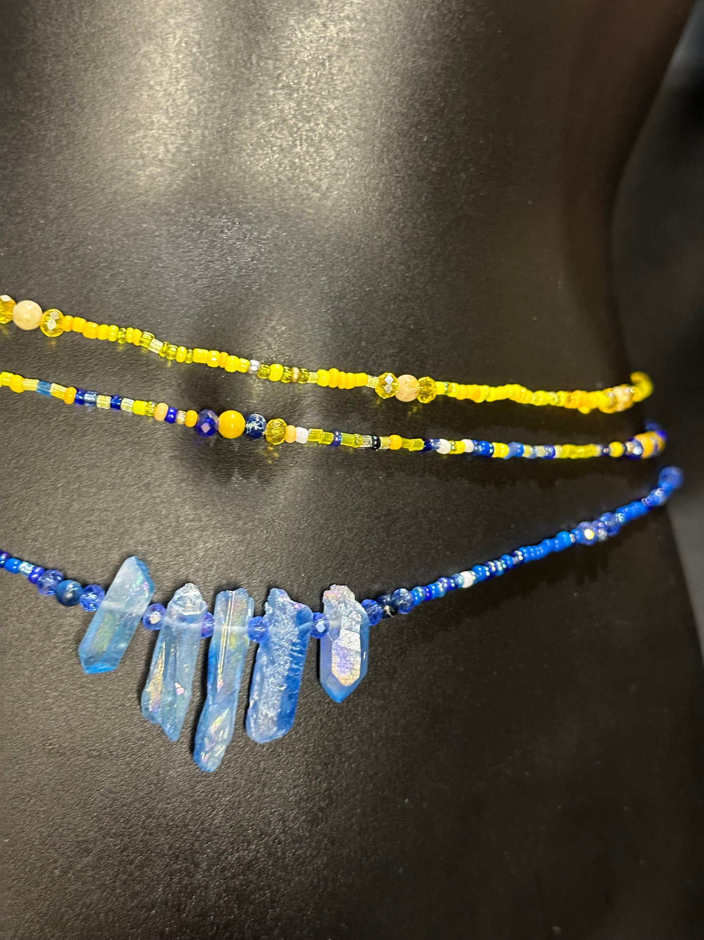 1922 Waistbeads feat. Yellow & Blue Jasper