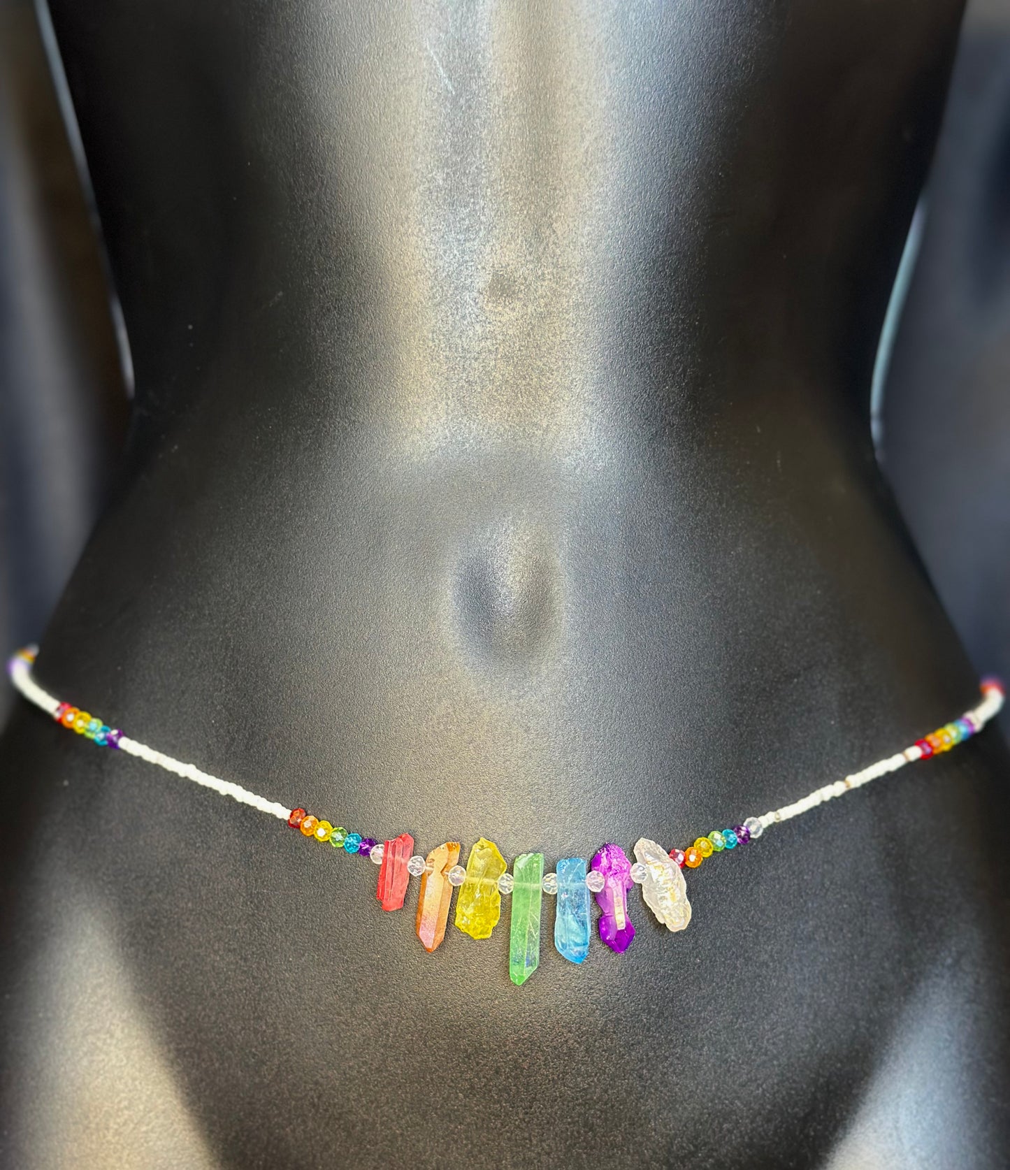 Rainbow Waistbeads feat. Rainbow Pendant