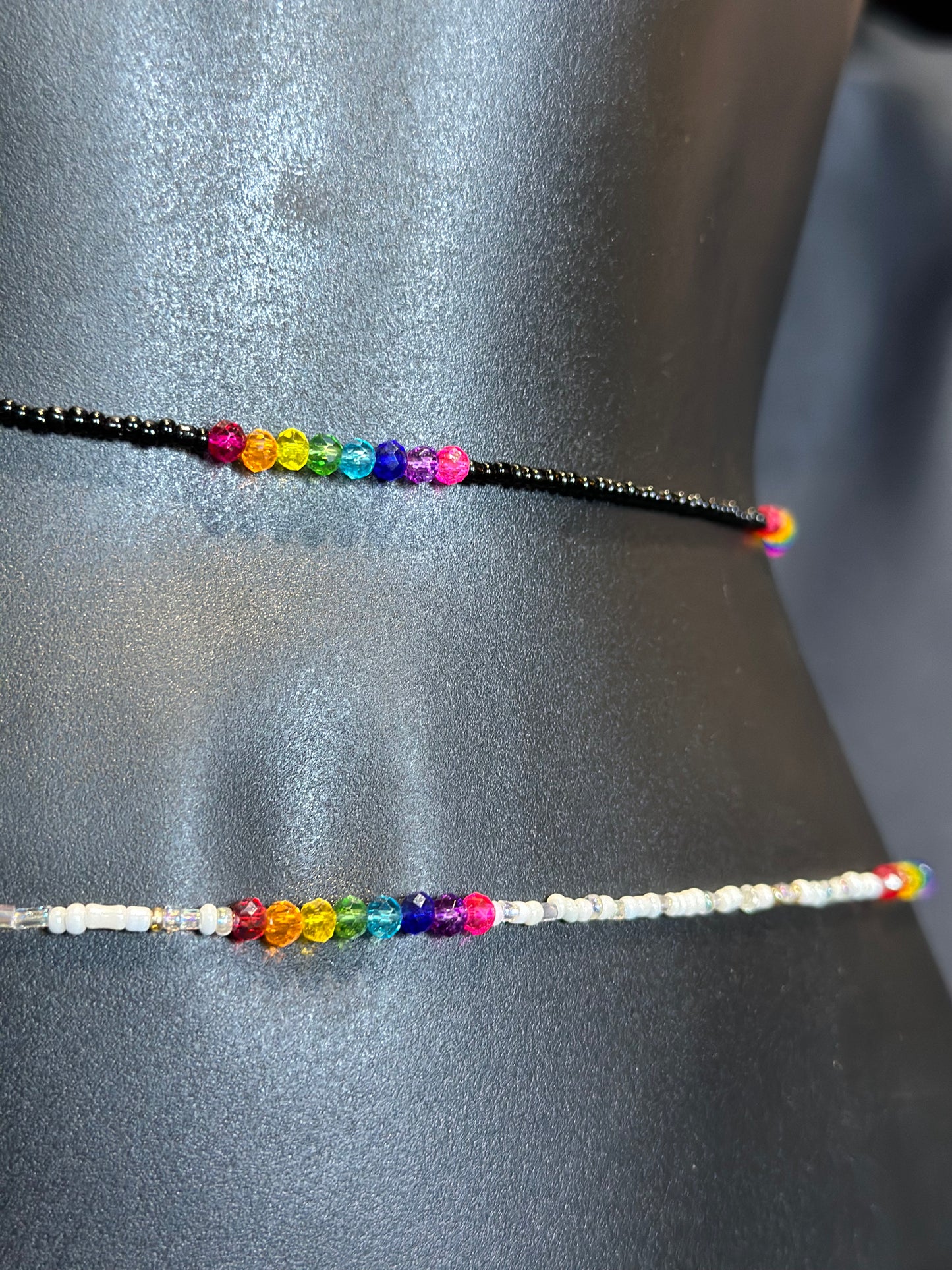 Rainbow Waistbeads