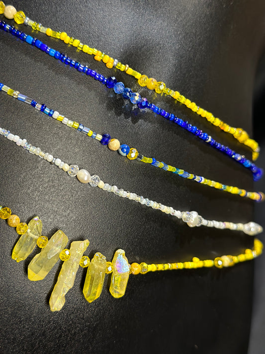 1922 Waistbeads feat. Yellow & Blue Jasper