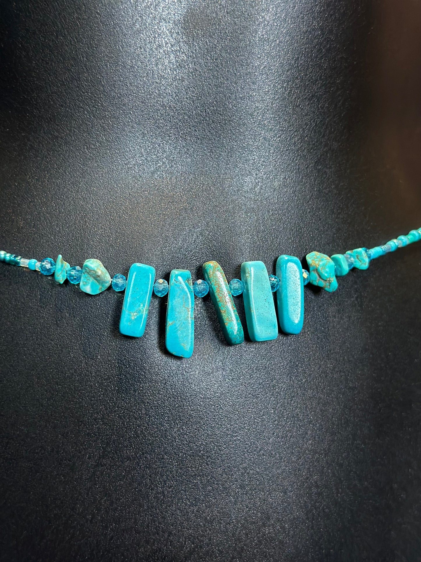 Seabreeze Waistbeads feat. Turquoise Pendant