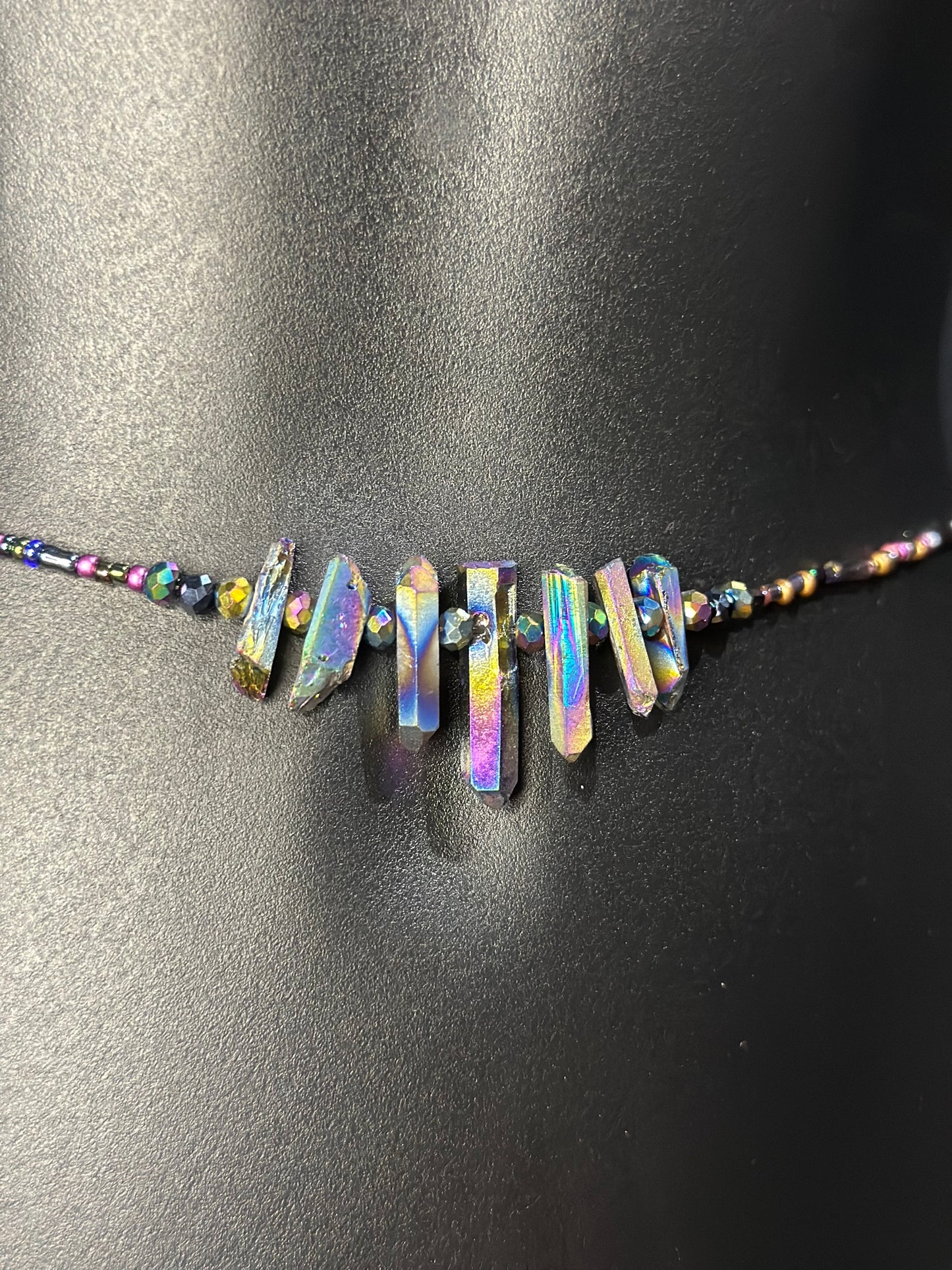 Stellar Waistbeads feat. Hematite Pendant