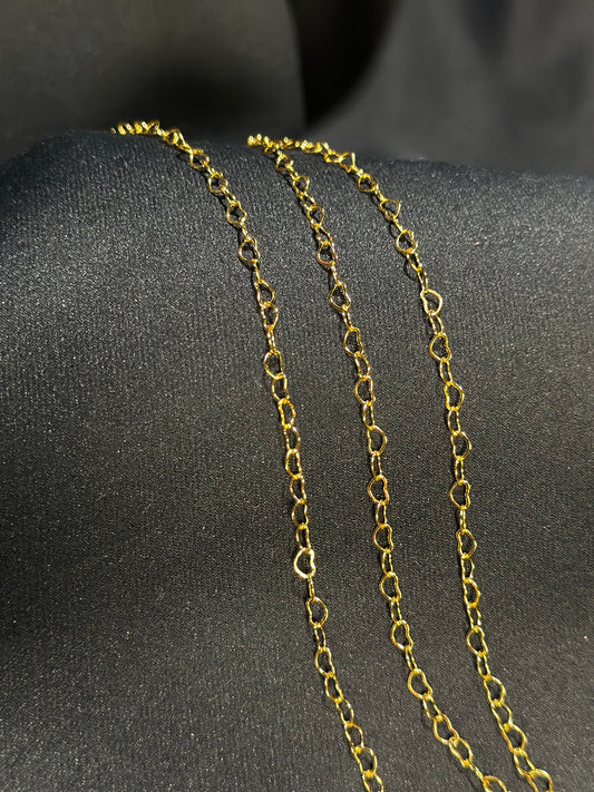 Yellow Gold Hearts Waistchain (18K)