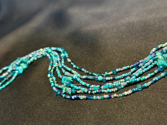 Seabreeze Waistbeads feat. Turquoise